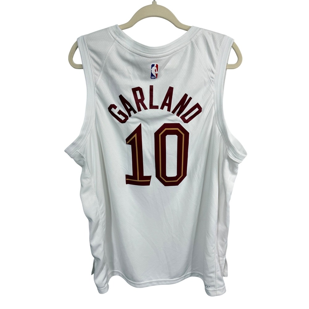 Nike NBA Basketball Cleveland Cavaliers Darius Garland Jersey 56 XXL White New